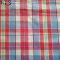 100% Cotton Poplin Woven Yarn Dyed Fabric for Shirts/Dress Rls32-8